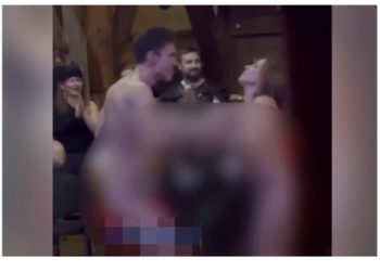 Гола вечірка на Закарпатті