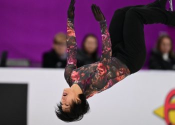 Стрибок французького фігуриста