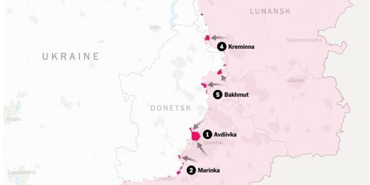 Карта бойових дій