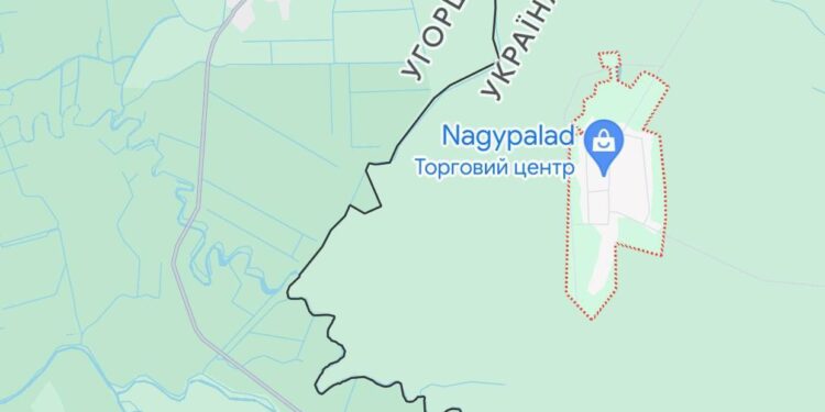 Кордон України. Карта