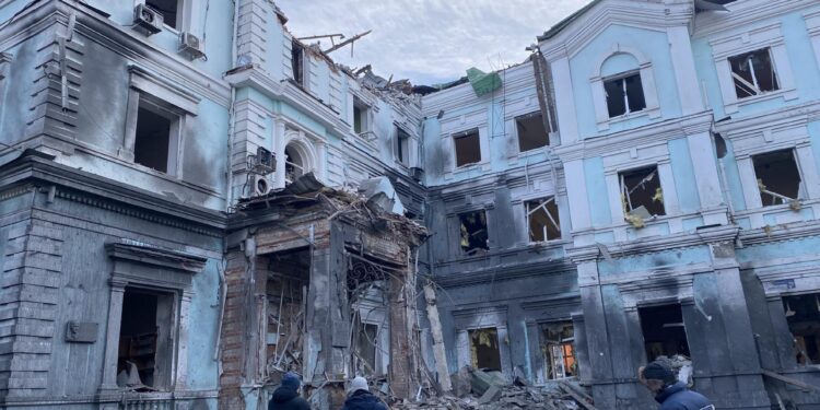 обстріл Харкова