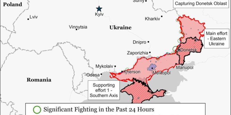 Карта бойових дій