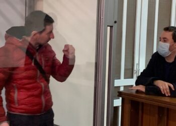 Остап Стахів у суді