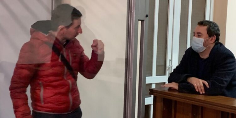 Остап Стахів у суді