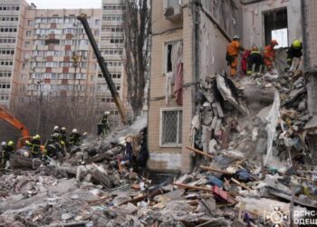 Постраждалий будинок в Одесі