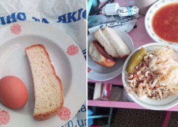 Сніданок та обід військовослужбовців у лікарні