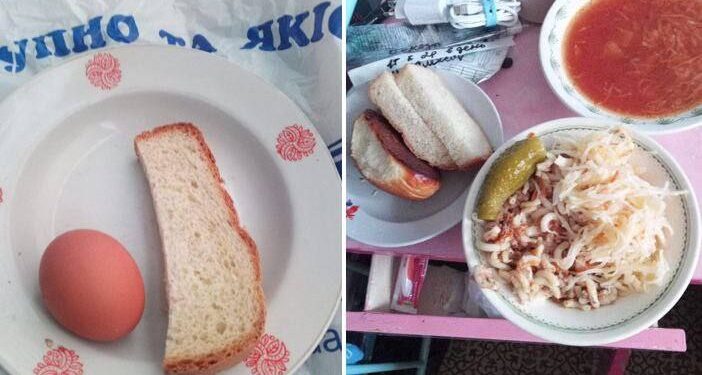 Сніданок та обід військовослужбовців у лікарні