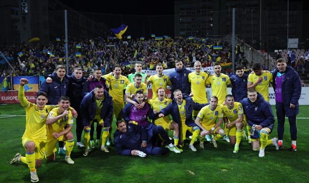 Збірна України з футболу після матчу з Боснією і Герцеґовина