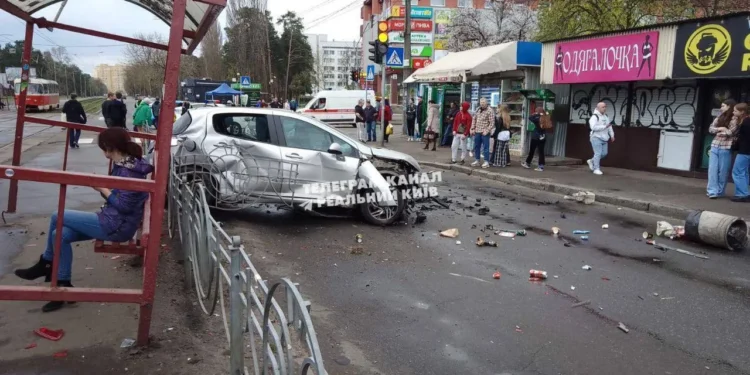Аварія у Києві