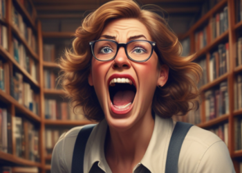 Бібліотекарка. Ілюстрація з мережі