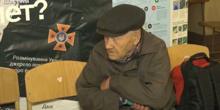 Дідусь Іван. Фото Донецька ОДА