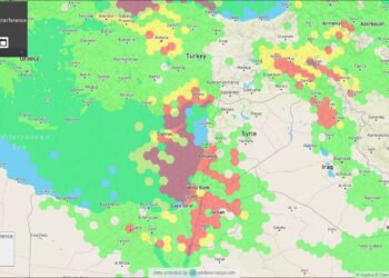 Карта конфлікту на Близькому Сході