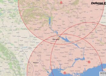 Карта пусків ракети Х-69