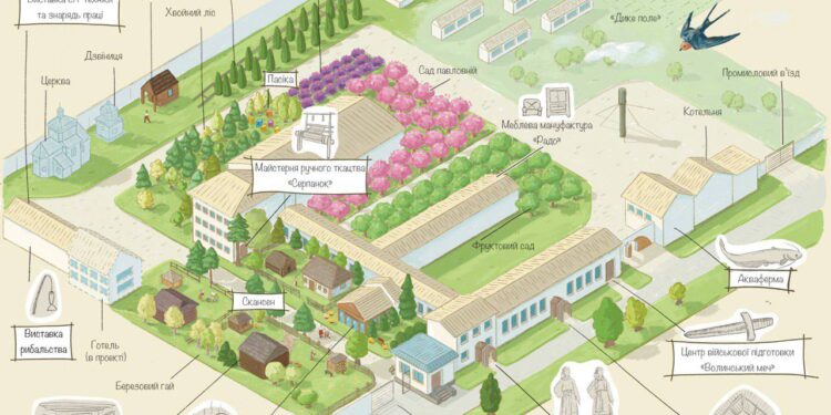 Карта етнопарку