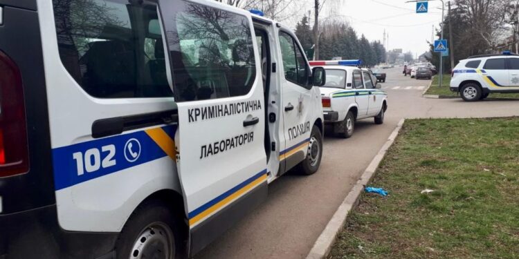 Місце злочину. Фото Нацполіції