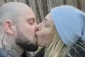 Оля Полякова з кухарем Владом Міцкевичем