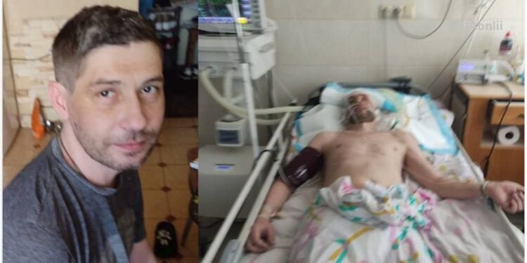 Скрін повідомлення померлого