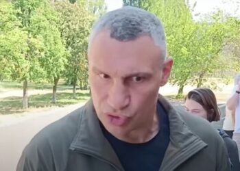 Віталій Кличко. Скрін з відео сюжету