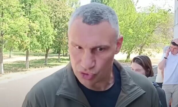 Віталій Кличко. Скрін з відео сюжету