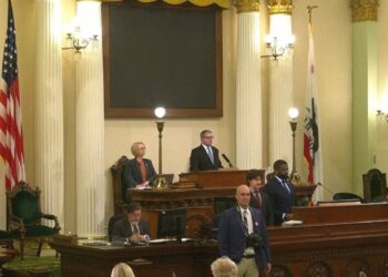 Засідання Асамблеї штату Каліфорнія