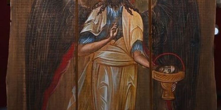 У заповіднику “Києво-Печерська лавра” презентують ікони на ящиках з-під набоїв