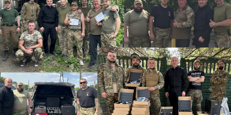 Допомога ЗСУ. Колаж ТМР