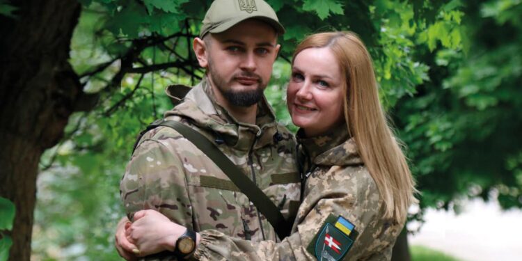 Мама та син військовослужбовці. Фото зі сторінки бригади