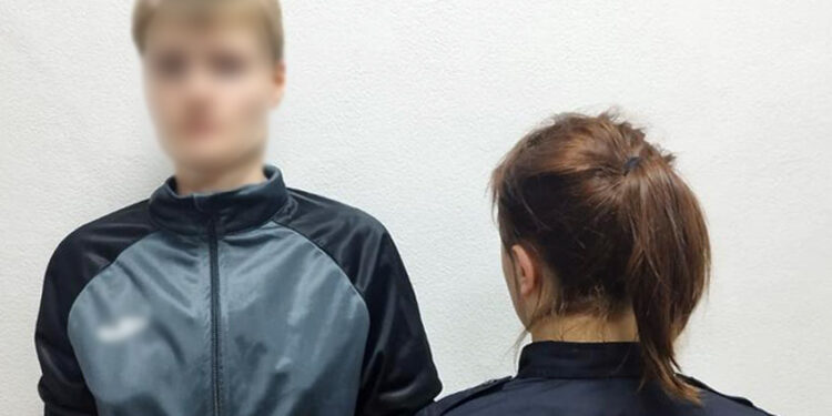 Підозрювана. Фото Нацполіції