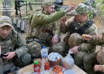 Святкування на фронті. Фото Генштабу