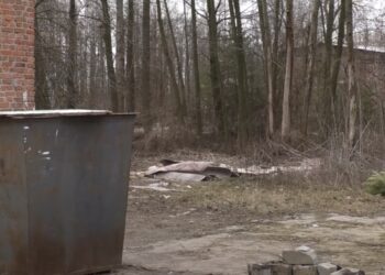 Тут вбили Олександра Клементьєва 4 роки тому. Фото Нацполіції