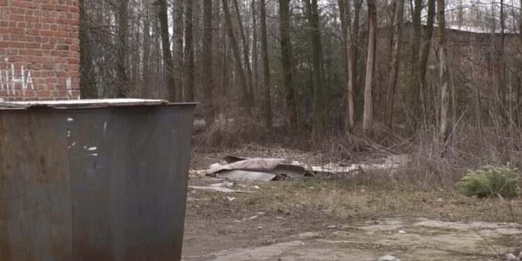 Тут вбили Олександра Клементьєва 4 роки тому. Фото Нацполіції