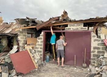 Обстріл Покровська, 24 червня 2024 рік. Фото Суспільне Донбас