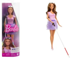 Барбі продаватиметься з тростиною і темними окулярами MATTEL