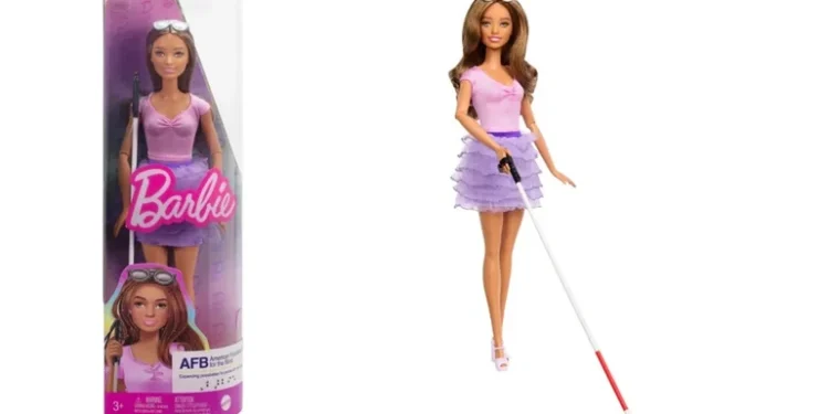Барбі продаватиметься з тростиною і темними окулярами MATTEL