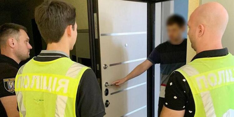 Слідчі дії у справі знесення садиби Зеленських. Фото Нацполіції