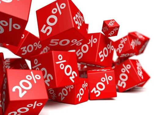 Знижки. Ілюстрація