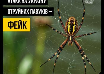 Фейк про павуків