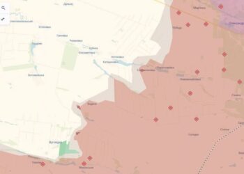 Карта просування армії РФ