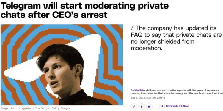 Павло Дуров. Титулка журналу