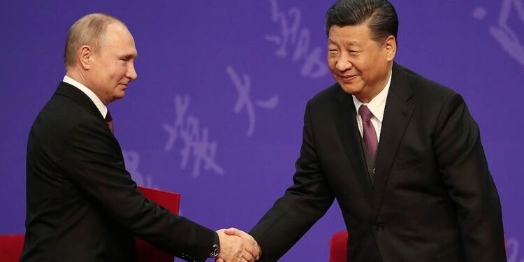 Путін та Сі. Фото Kommersant