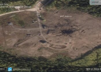 Вибух ракети Сармат