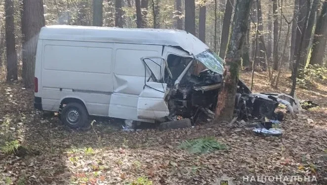 Смертельна ДТП біля Луцька забрала життя шестимісячної дитини. Фото Нацполіції