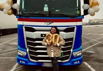 Ірина Перегрим-Фединяк біля ванатжівки. Фото з особистого альбому Ірини