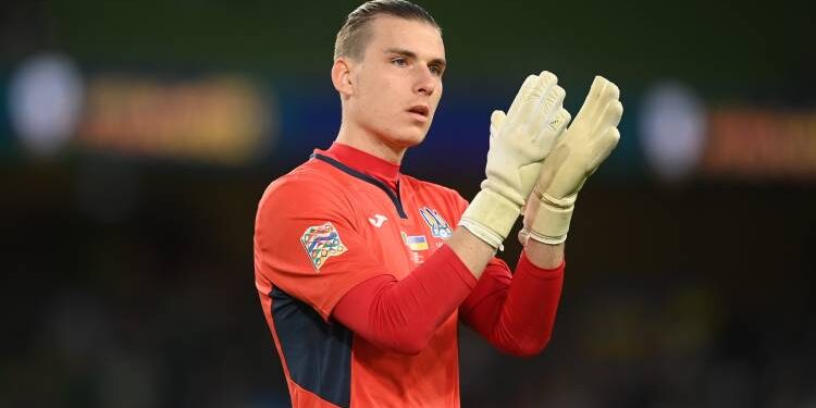 Андрій Лунін. Фото прес-служби УАФ