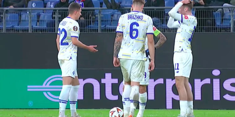 Динамо програє Вікторії Пльзень