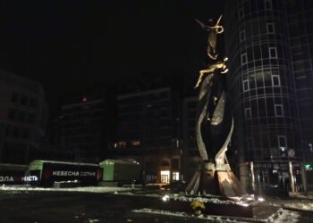 Тернопіль у блекауті