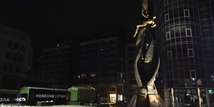 Тернопіль у блекауті