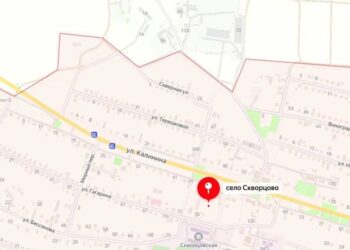 Карта потрапляння російської ракети по Криму