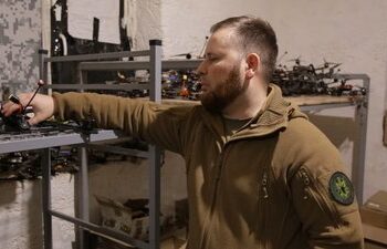 Бійці облаштували майстерню з ремонту дронів