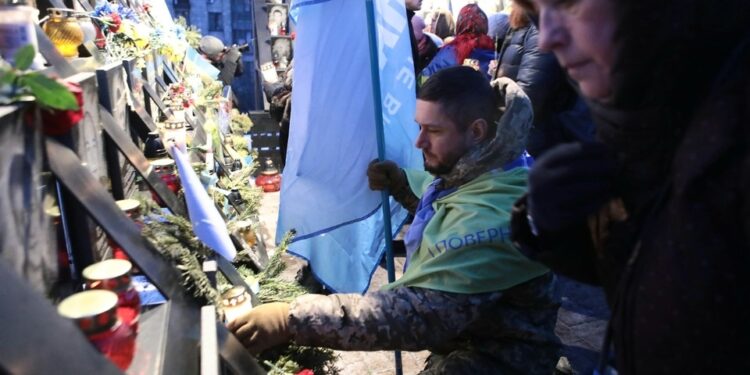 Київ вшанував пам'ять Героїв Небесної Сотні